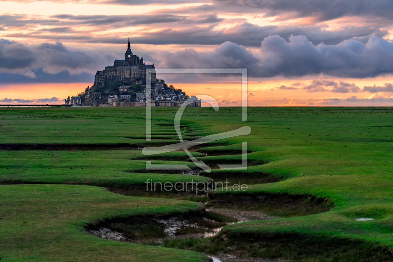 Bild-Nr.: 12820006 Le Mont Saint Michel Frankreich erstellt von Achim Thomae