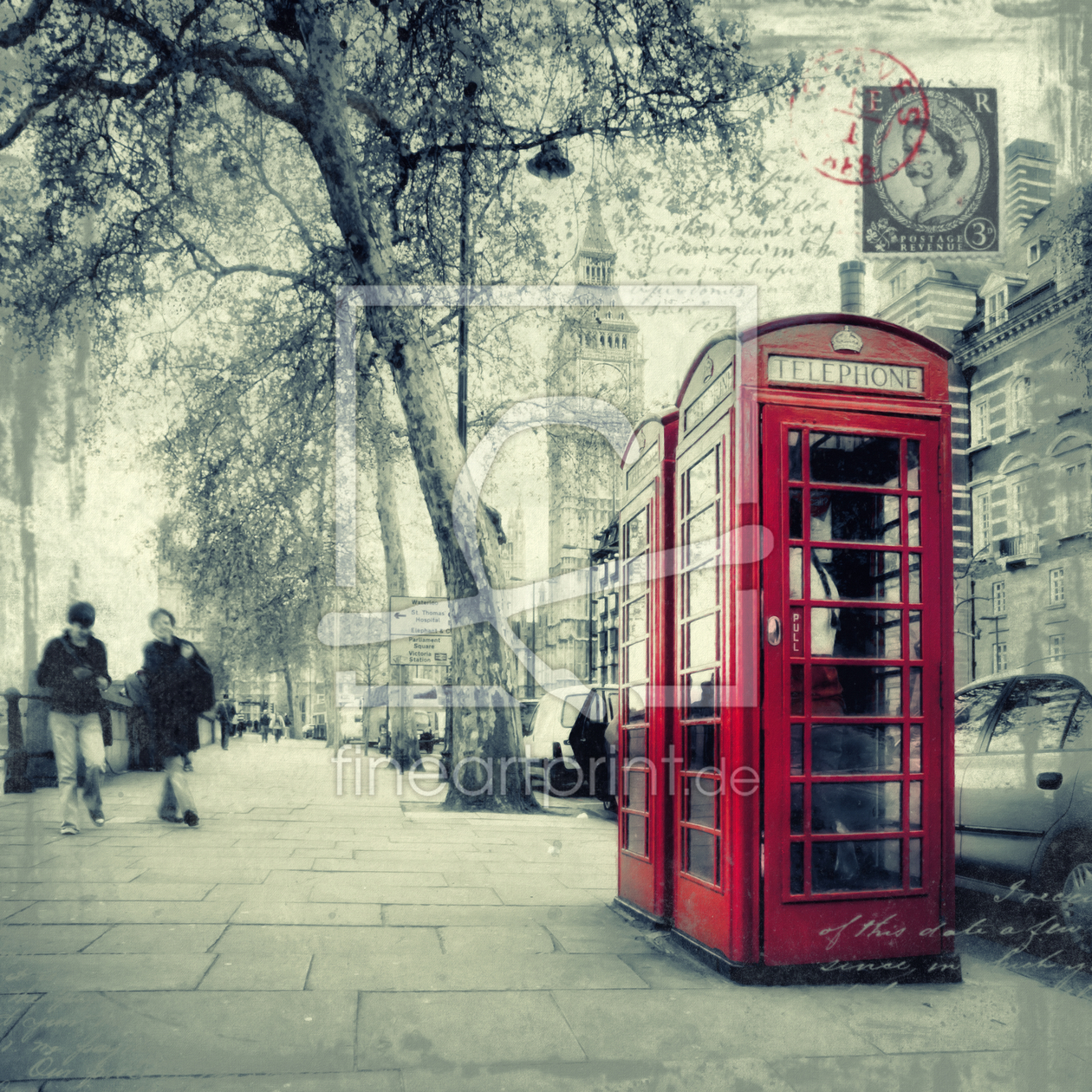 Bild-Nr.: 10184869 Postcard From London | 01 erstellt von Frank Wächter