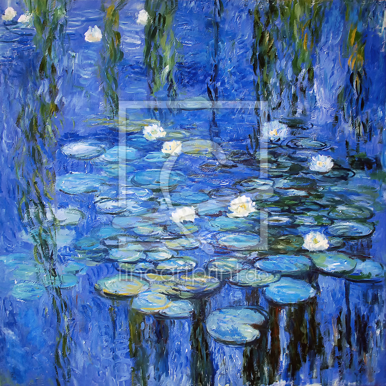 Bild-Nr.: 10301949 waterlilies a la Monet erstellt von Vereinigung-Emotional-Expressionisten
