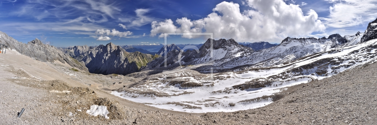 Bild-Nr.: 10302663 Panorama vom Zugspitzplatt erstellt von Erhard Hess