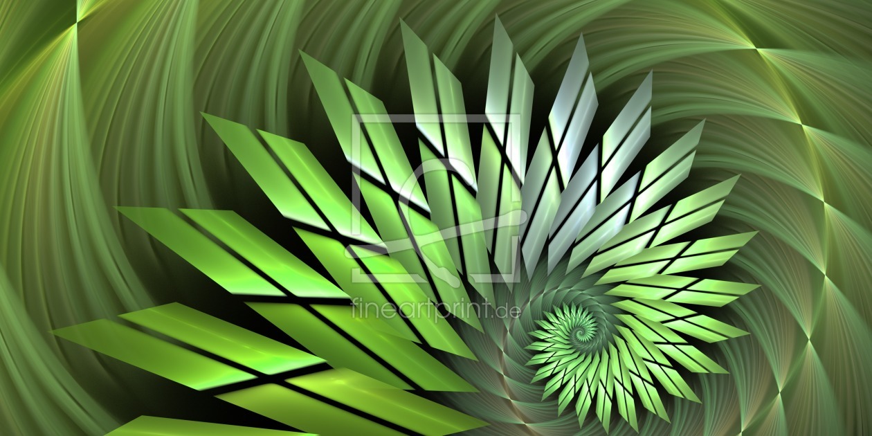 Bild-Nr.: 10460158 Die grüne Spirale erstellt von gabiw-art