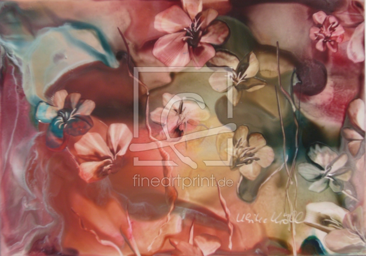 Bild-Nr.: 10561647 Blütenzauber - Encaustic erstellt von Ulrike Kröll