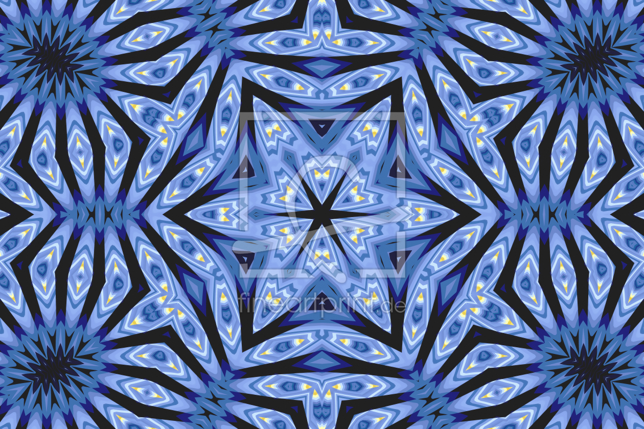 Bild-Nr.: 10610194 blue - mandala erstellt von DagmarMarina