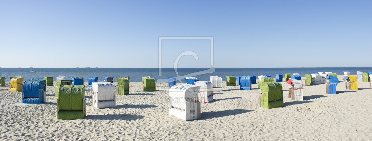 Bild-Nr.: 10644672 Strandkorbpanorama erstellt von danielschoenen