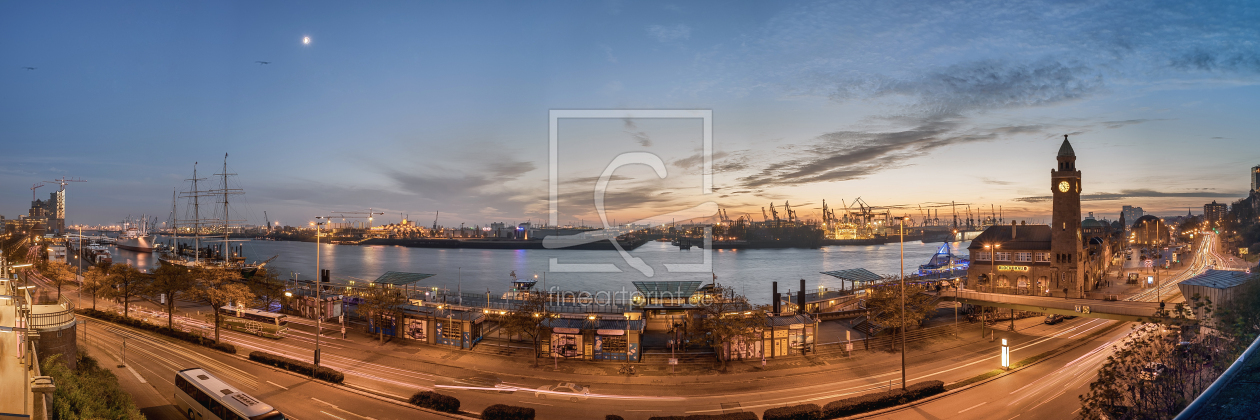 Bild-Nr.: 10868410 Hamburg Hafenpanorama erstellt von FineArtImages