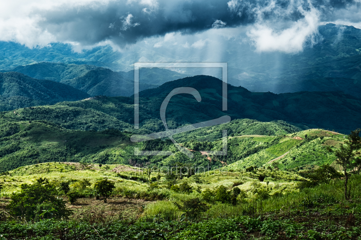 Bild-Nr.: 11038997 Gebirgslandschaft in Myanmar erstellt von danielgiesenphotography