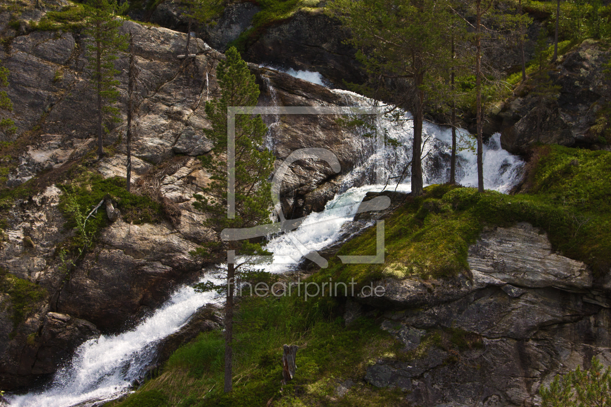 Bild-Nr.: 11072245 Wasserfall im Wald erstellt von Anja Schäfer