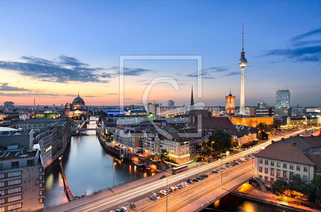 Bild-Nr.: 11077351 Berlin Skyline erstellt von Mapics