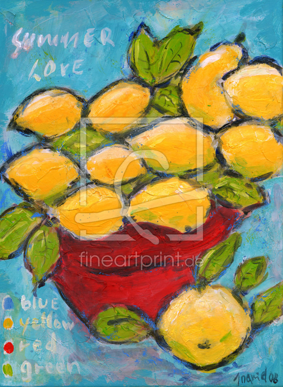 Bild-Nr.: 11199928 Lemon Summer Love erstellt von Ingrid Becker