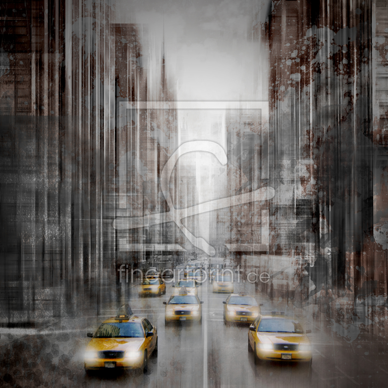 Bild-Nr.: 11635391 City-Art NYC 5th Avenue Verkehr erstellt von Melanie Viola