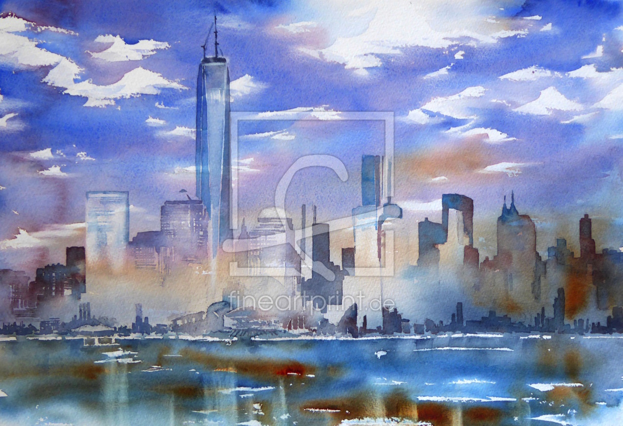 Bild-Nr.: 11636083 Skyline New York City erstellt von Thomas Habermann