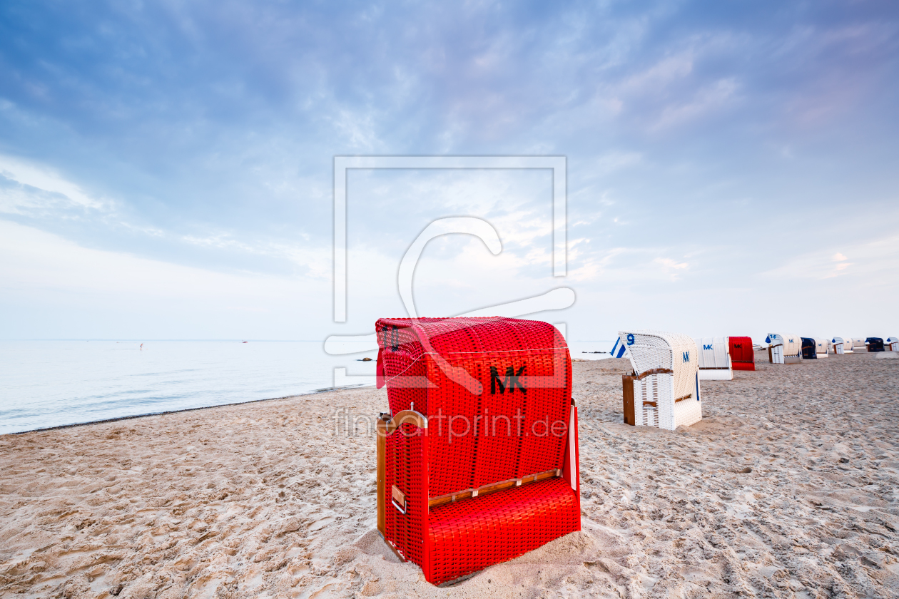 Bild-Nr.: 11789334 my red beach chair erstellt von Ursula Reins