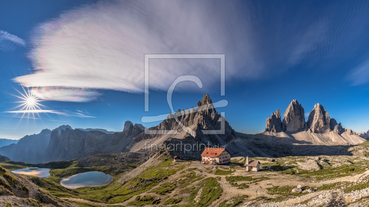 Bild-Nr.: 11922326 Drei Zinnen Panorama Dolomiten Südtirol erstellt von Achim Thomae