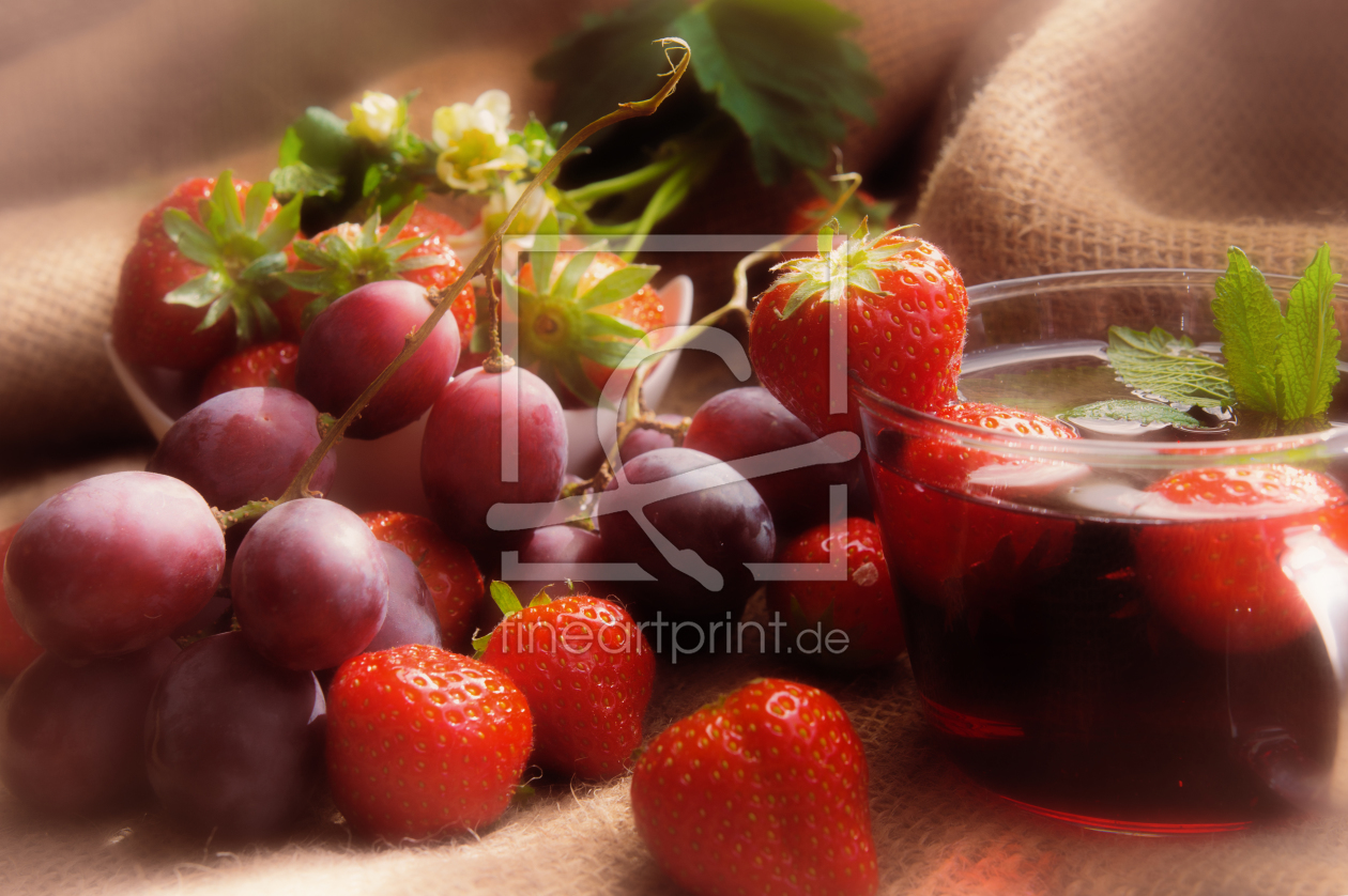 Bild-Nr.: 11939450 Frische Frucht Bowle aus Beeren und Früchten erstellt von Tanja Riedel