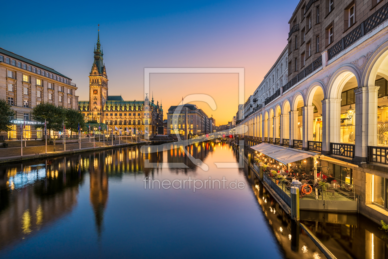 Bild-Nr.: 11953589 Sonnenuntergang in Hamburg erstellt von Mapics