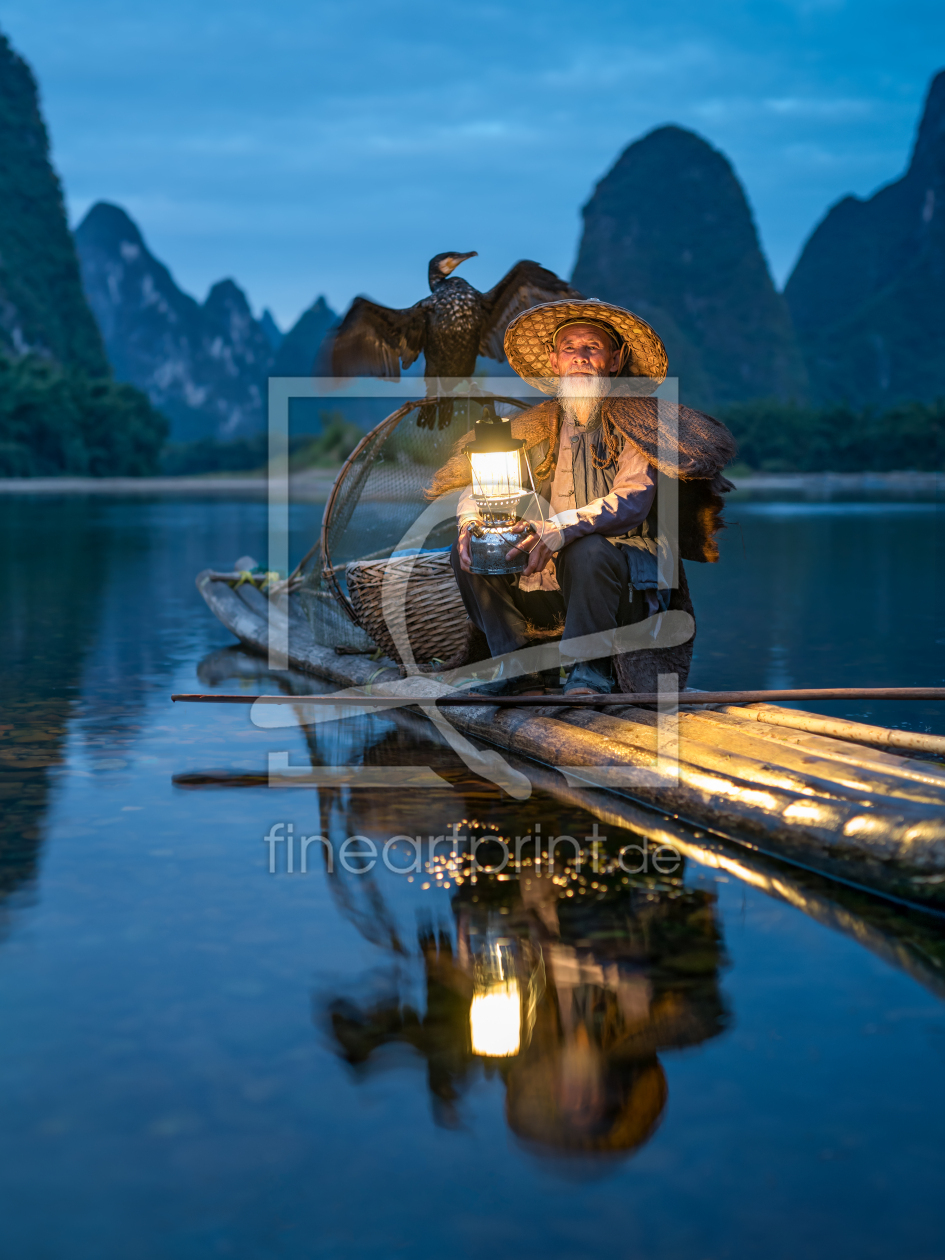 Bild-Nr.: 11968546 Kormoranfischer in Guilin erstellt von eyetronic