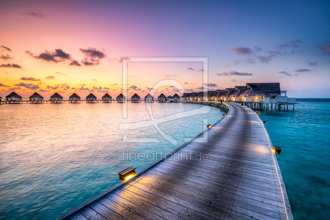 Bild-Nr.: 11994457 Romantischer Sonnenuntergang auf den Malediven  erstellt von eyetronic