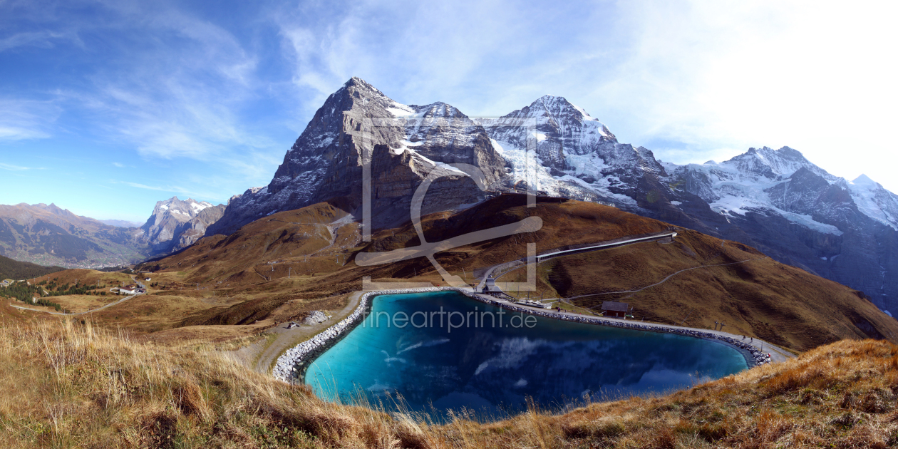 Bild-Nr.: 12015271 Eiger Panorama erstellt von Gerhard Albicker