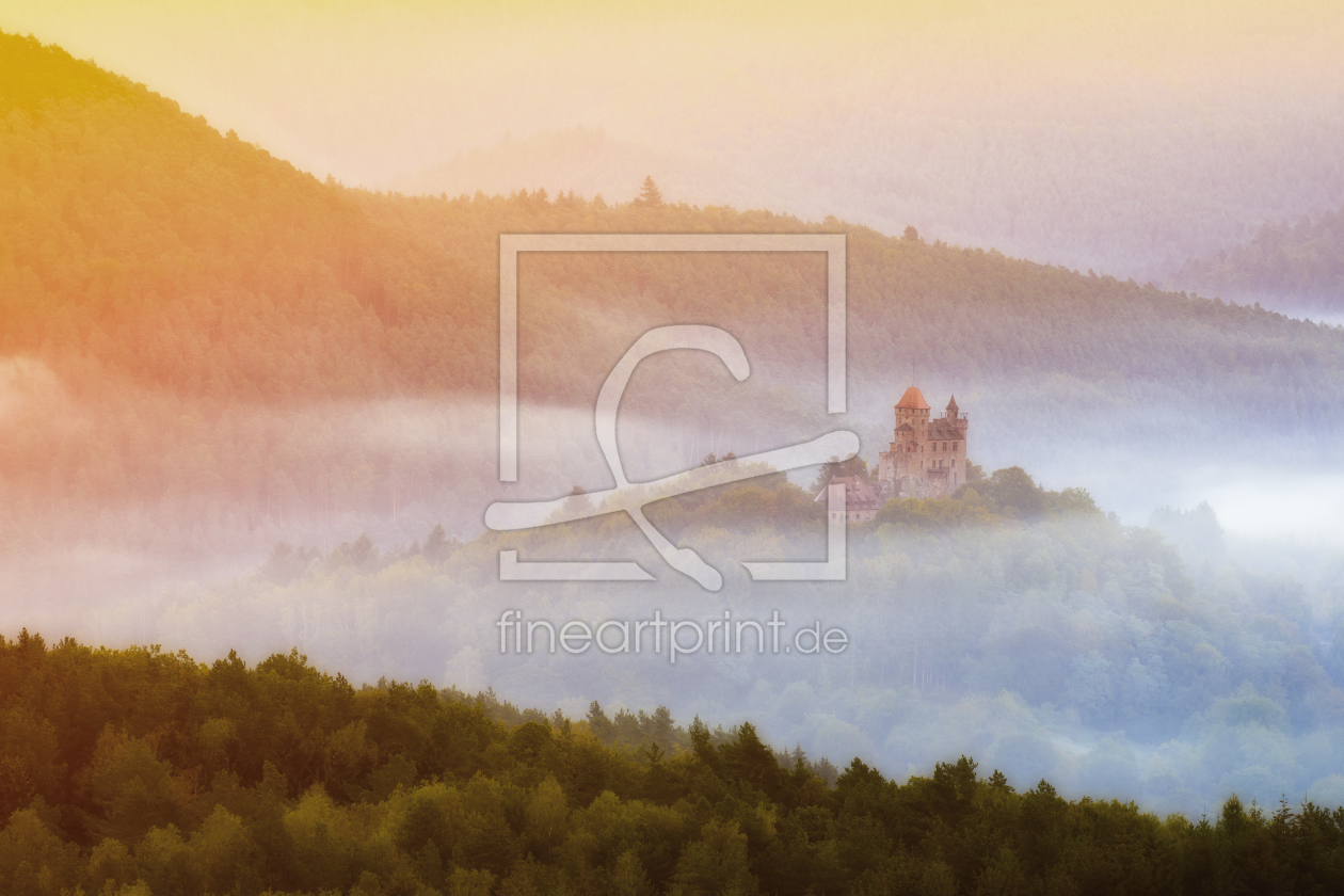 Bild-Nr.: 12023997 castle in the fog erstellt von Daniela Beyer