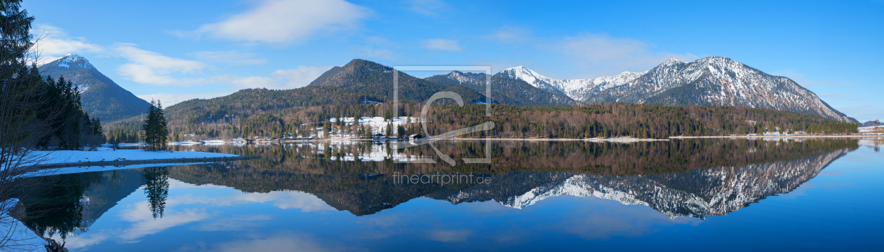 Bild-Nr.: 12133630 Walchensee mit Spiegelung Herzogstand erstellt von SusaZoom