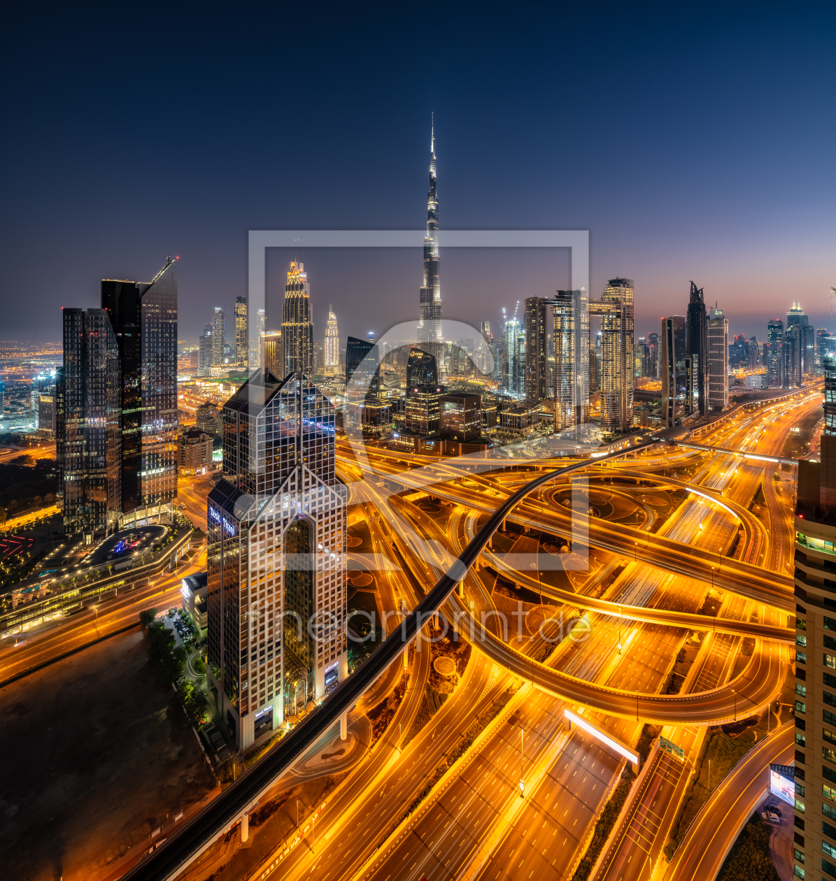 Bild-Nr.: 12151423 Dubai Skyline erstellt von Achim Thomae