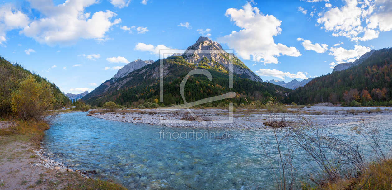 Bild-Nr.: 12162160 Rißbach im Karwendel Landschaftspanorama korr erstellt von SusaZoom