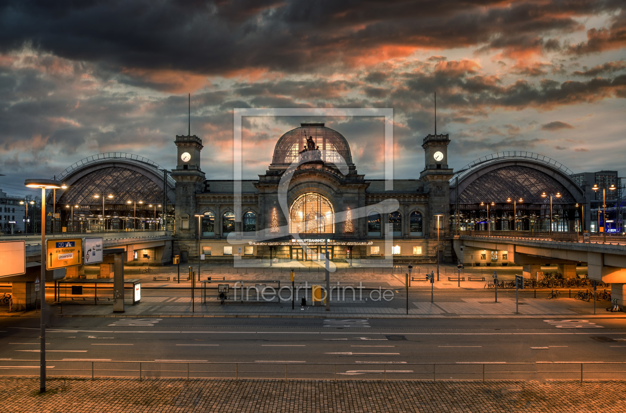 Bild-Nr.: 12162602 Hauptbahnhof Dresden erstellt von Sergej Nickel