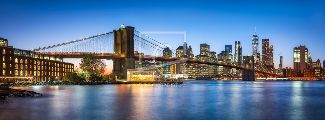 Bild-Nr.: 12170969 Brooklyn Bridge in New York  erstellt von eyetronic