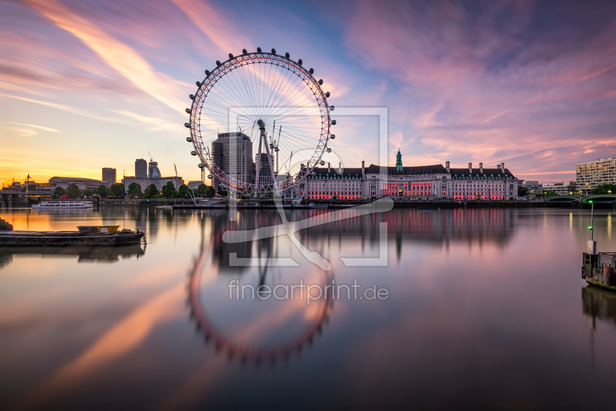 Bild-Nr.: 12173149 London Eye am Ufer der Themse erstellt von eyetronic