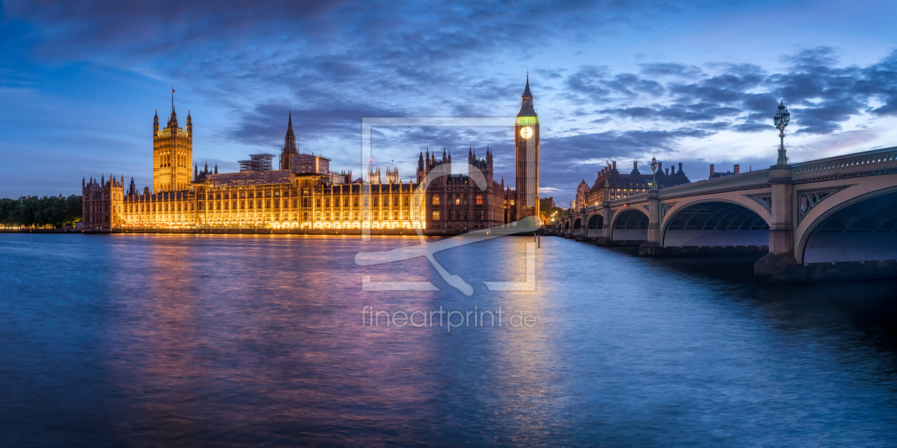 Bild-Nr.: 12173556 Palace of Westminster und Big Ben bei Nacht erstellt von eyetronic