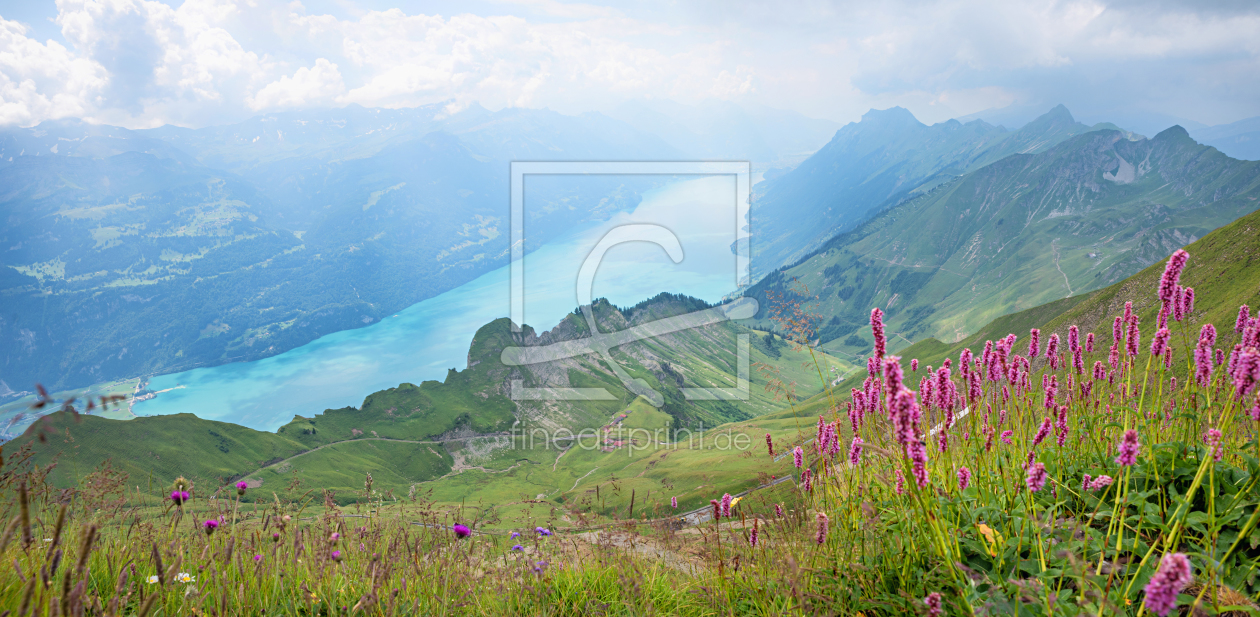 Bild-Nr.: 12185682 Talblick Brienzer Rothorn auf Brienzersee Schweiz erstellt von SusaZoom