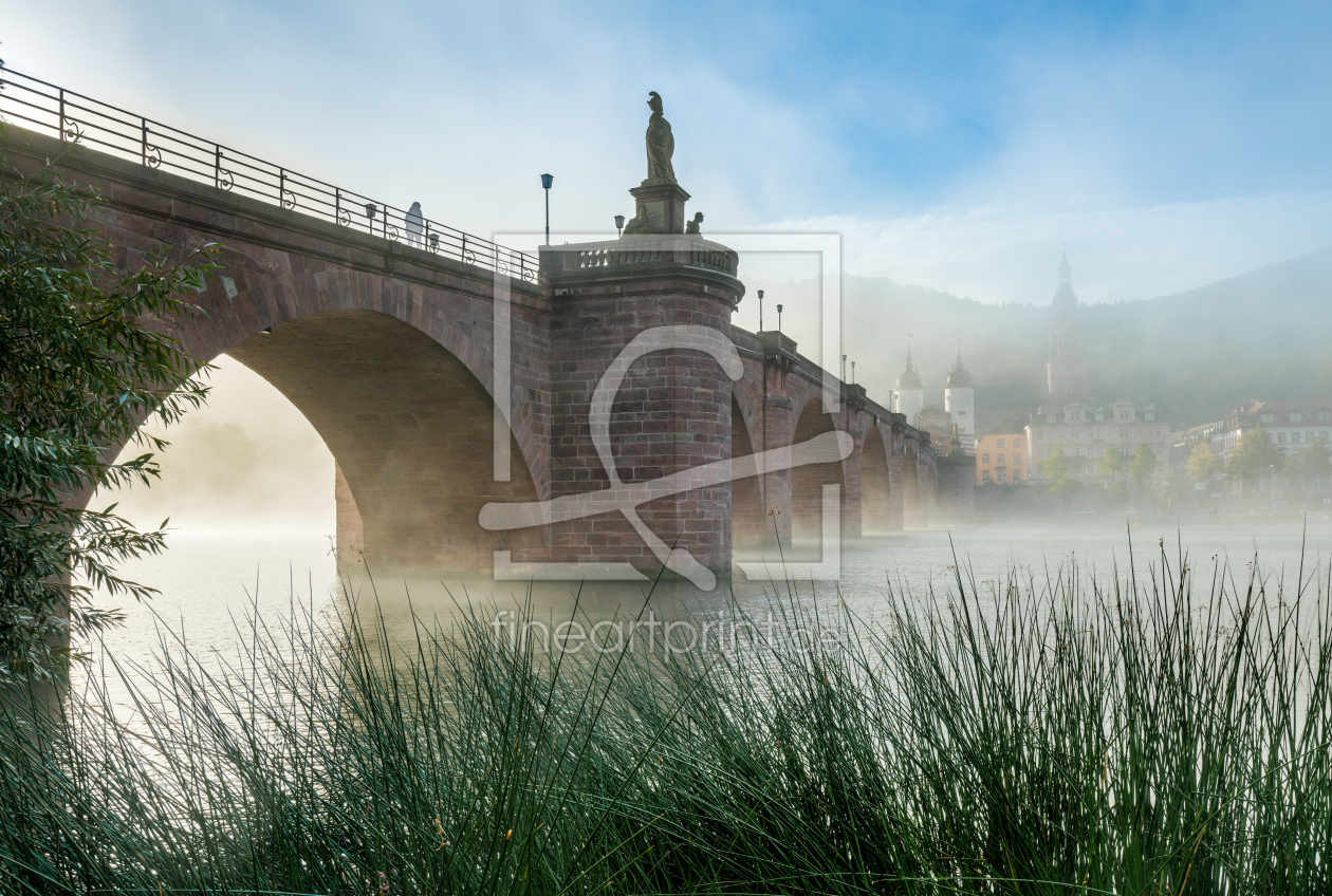 Bild-Nr.: 12228368 Alte Brücke im Nebel erstellt von eyetronic