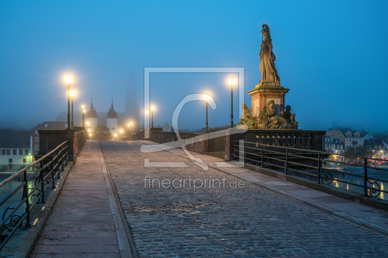 Bild-Nr.: 12228836 Alte Brücke bei Nacht erstellt von eyetronic