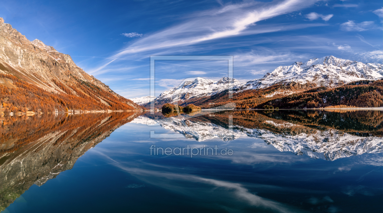 Bild-Nr.: 12290489 Silser See in der Schweiz erstellt von Achim Thomae