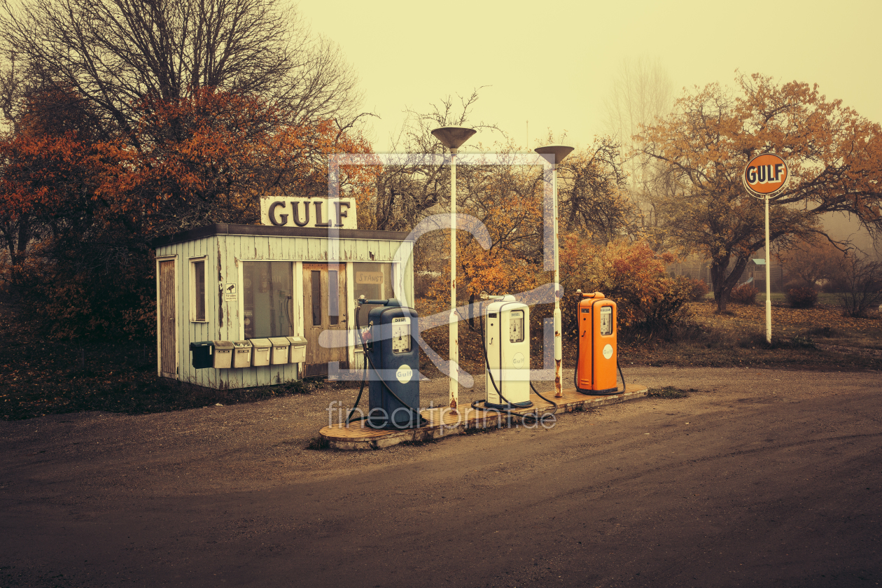 Bild-Nr.: 12295868 Old gasoline station erstellt von Rene Conzen