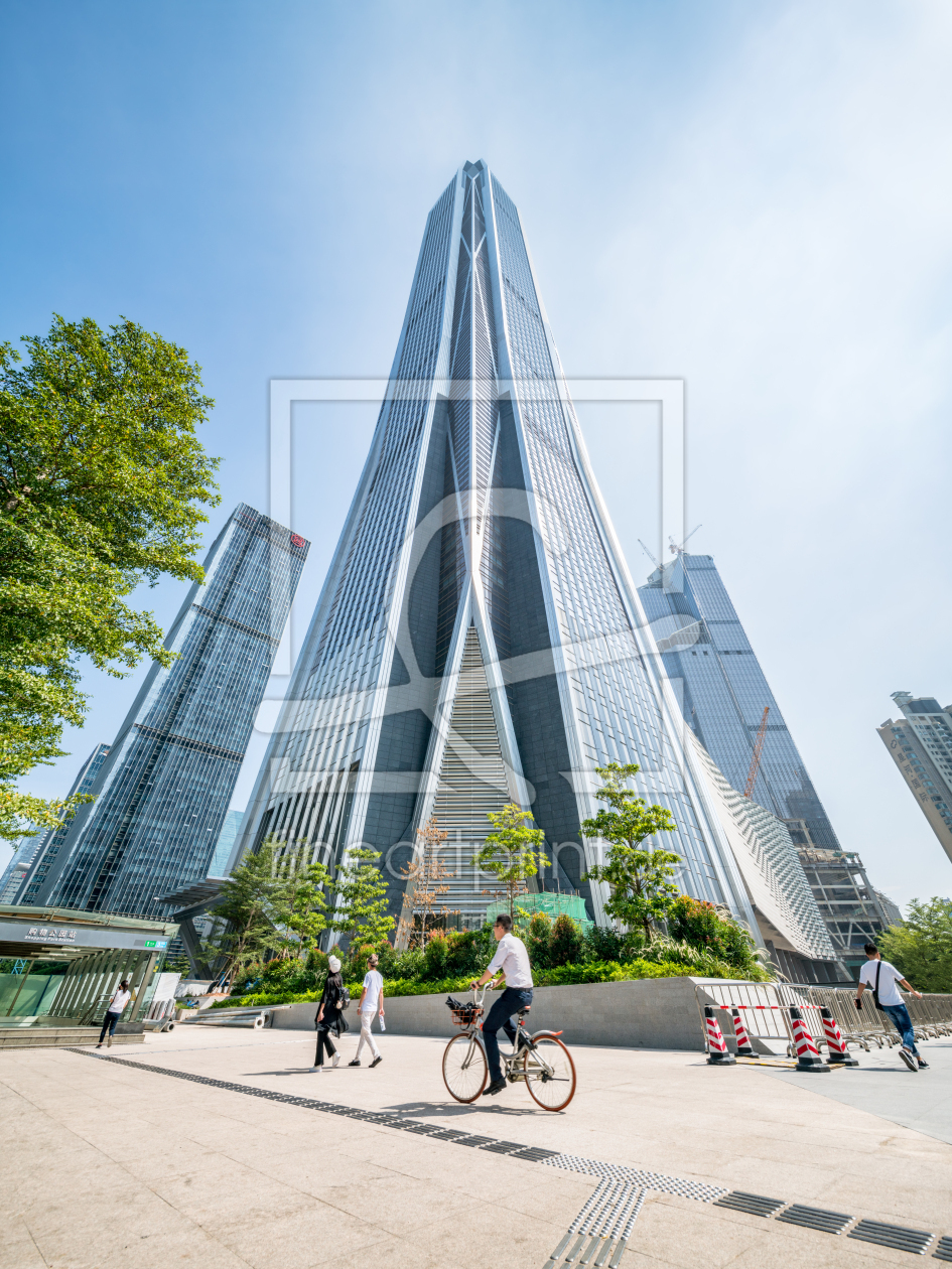 Bild-Nr.: 12296336 Pingan International Finance Center in Shenzhen erstellt von eyetronic