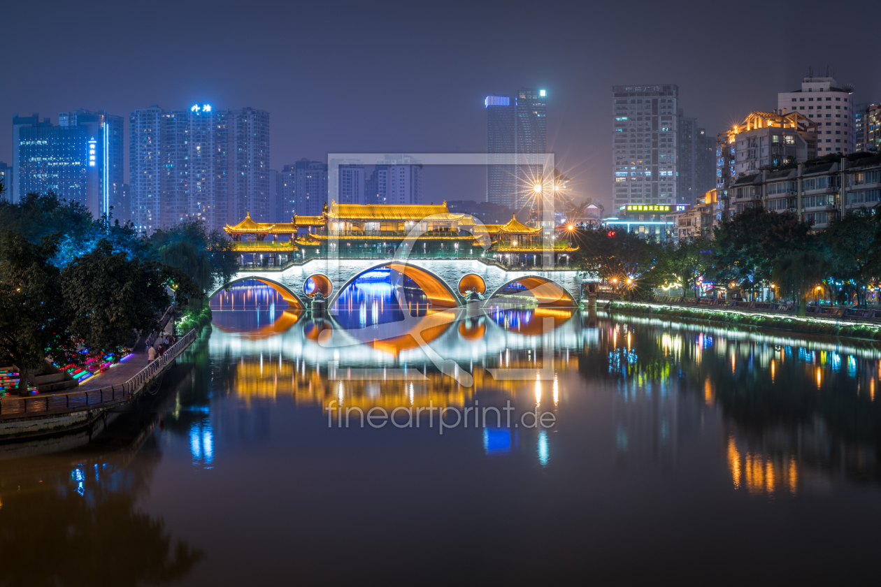 Bild-Nr.: 12296345 Anshun Brücke in Chengdu erstellt von eyetronic