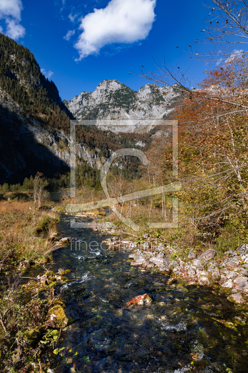 Bild-Nr.: 12296719 Bach in den Alpen erstellt von DirkR