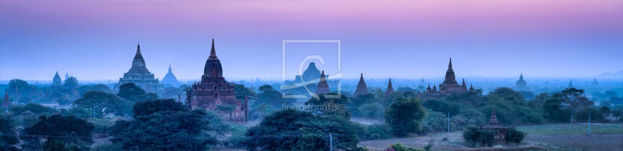 Bild-Nr.: 12353455 Historische Tempelanlagen in Bagan erstellt von eyetronic