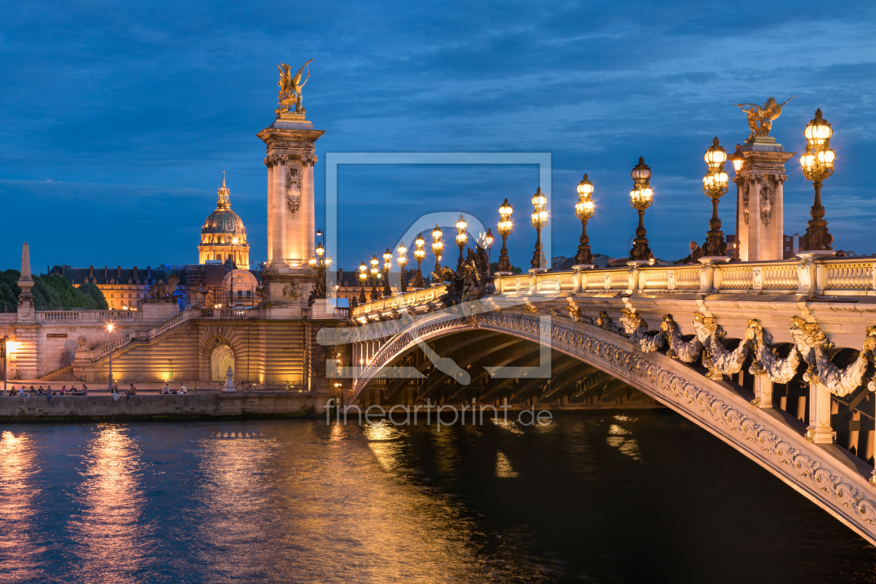 Bild-Nr.: 12353859 Pont Alexandre III in Paris erstellt von eyetronic