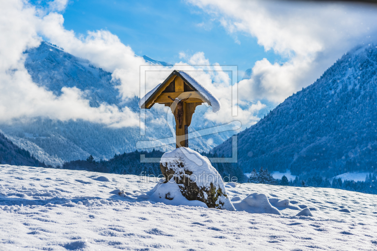 Bild-Nr.: 12354790 Winter in Oberstdorf erstellt von Walter G. Allgöwer