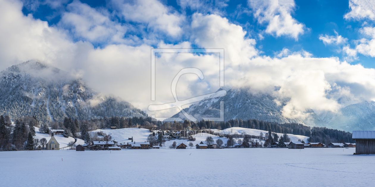 Bild-Nr.: 12355980 Winter in Oberstdorf erstellt von Walter G. Allgöwer