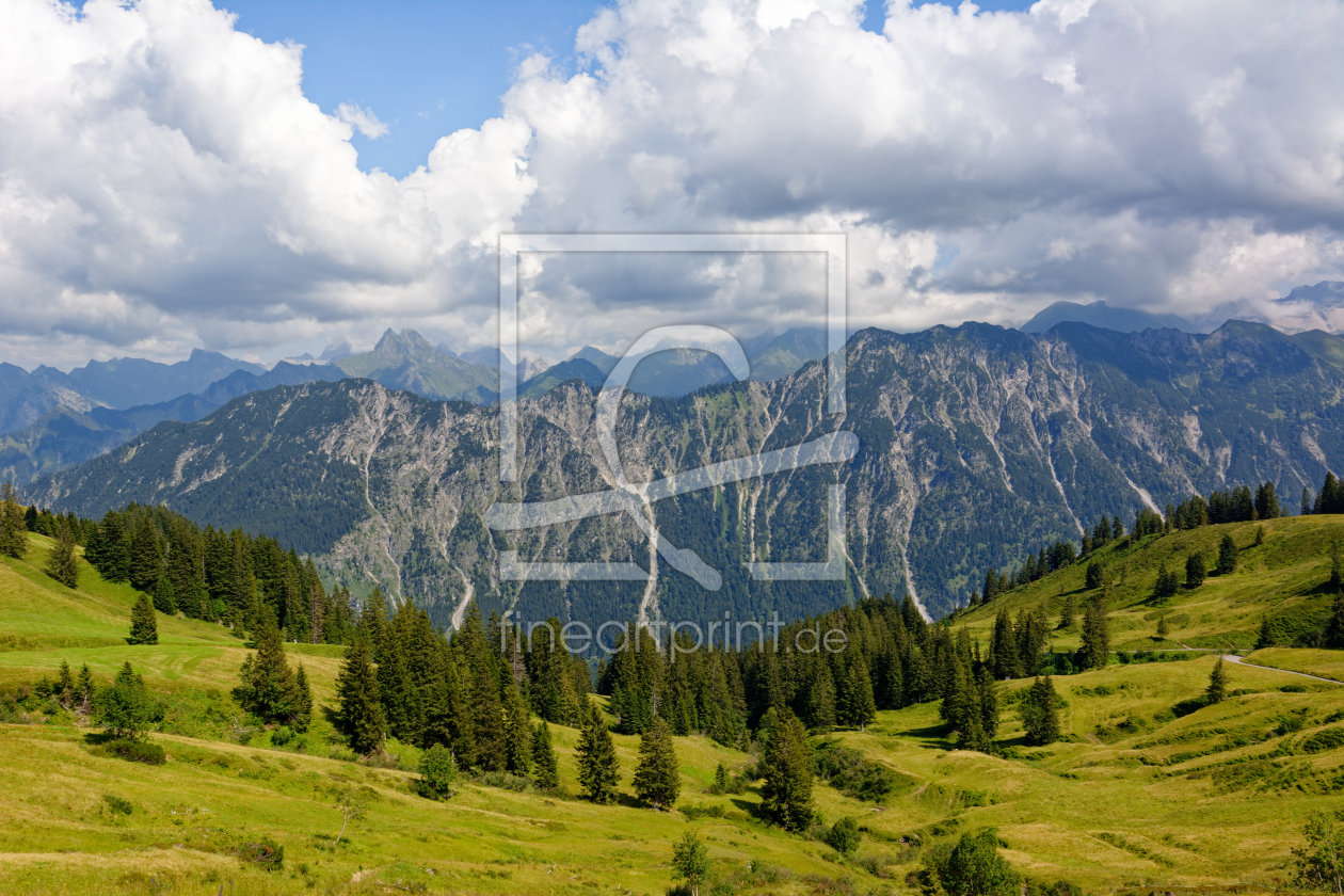 Bild-Nr.: 12356753 Alpenpanorama erstellt von Gisela Scheffbuch