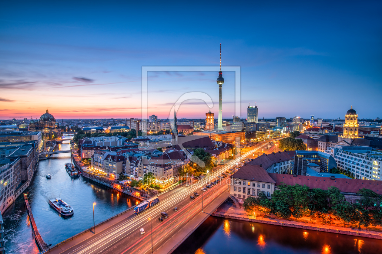 Bild-Nr.: 12357382 Skyline von Berlin mit Fernsehturm erstellt von eyetronic