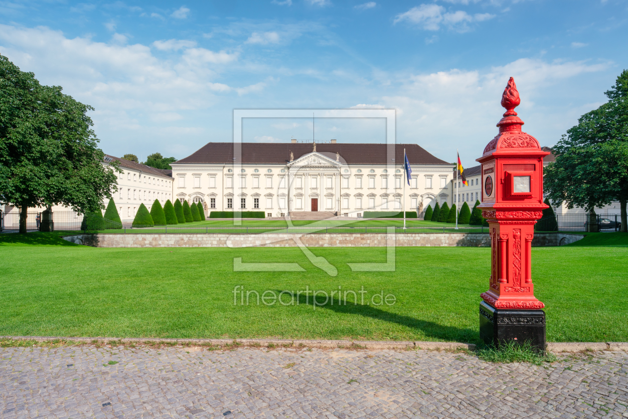 Bild-Nr.: 12358972 Schloss Bellevue in Berlin erstellt von eyetronic