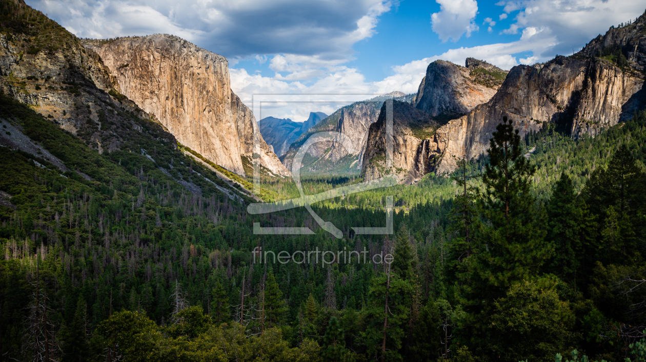 Bild-Nr.: 12359041 Tunnel View Yosemite National Park California erstellt von Kai-Fischer