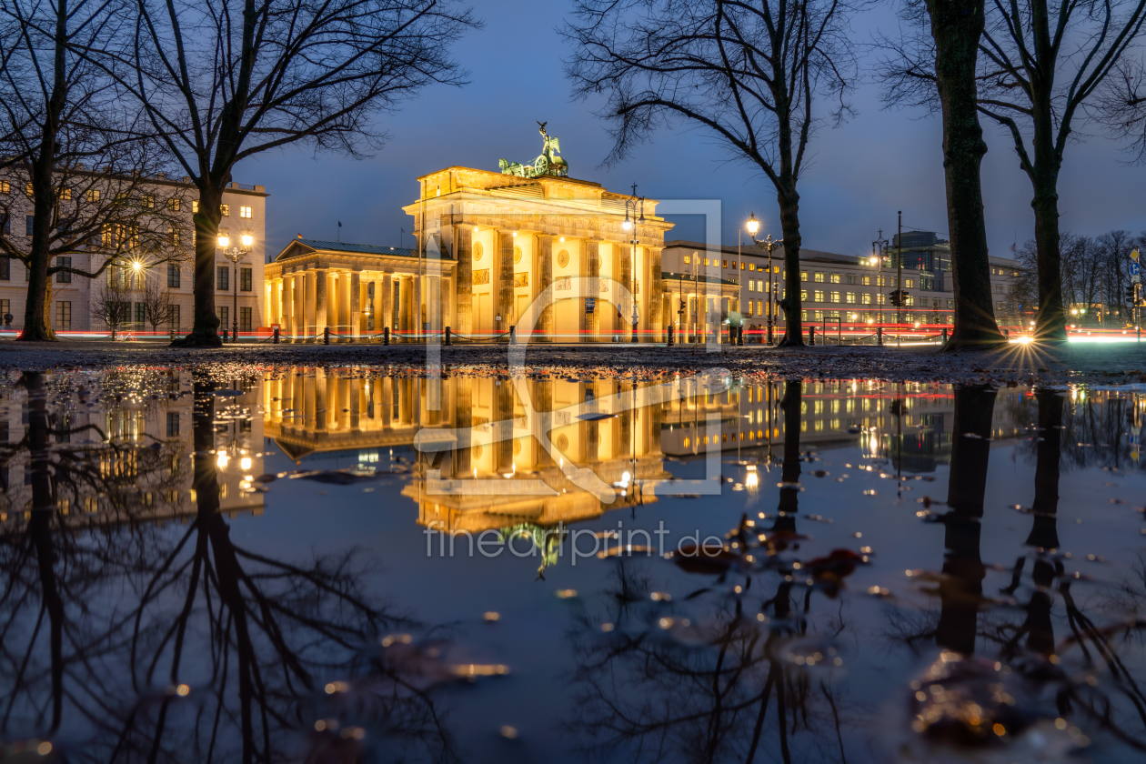 Bild-Nr.: 12361053 Brandenburger Tor am Abend erstellt von eyetronic