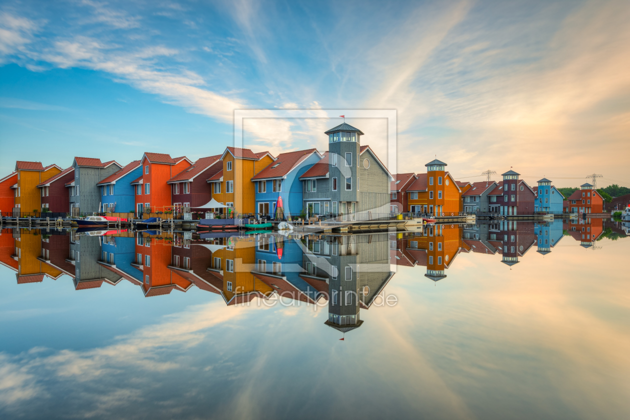 Bild-Nr.: 12380930 Reitdiephaven in Groningen in den Niederlanden erstellt von Michael Valjak