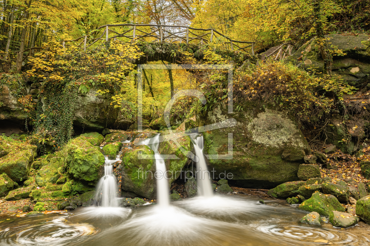 Bild-Nr.: 12381460 Schiessentümpel Luxemburg im Herbst erstellt von Michael Valjak