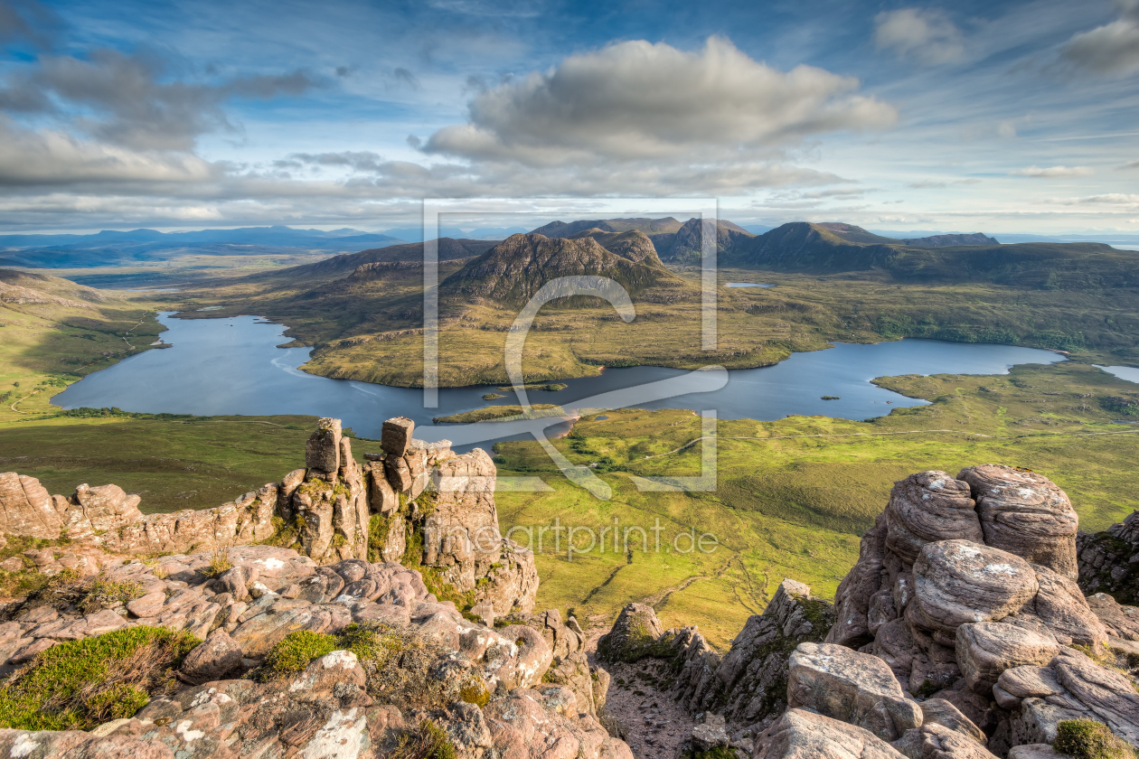 Bild-Nr.: 12384768 Blick vom Stac Pollaidh in Schottland erstellt von Michael Valjak